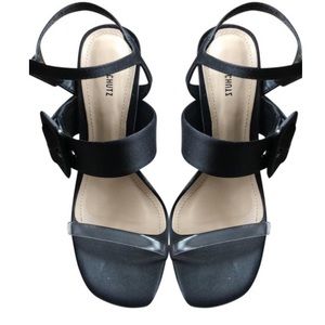 Schutz Satin Sandals